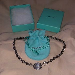 Return to Tiffany tag necklace